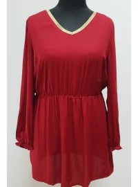 Rubīna sarkanā Sheego tunika