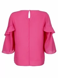 ALBA MODA blūze ar daļēji garām zvanveida piedurknēm