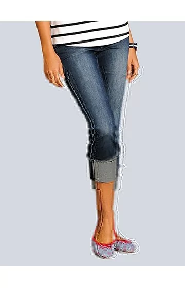 Kapri džinsi ALBA MODA