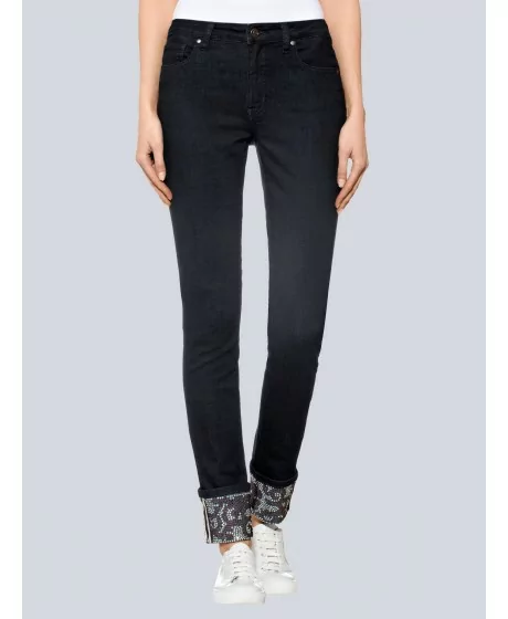 Tumši zili ALBA MODA džinsi