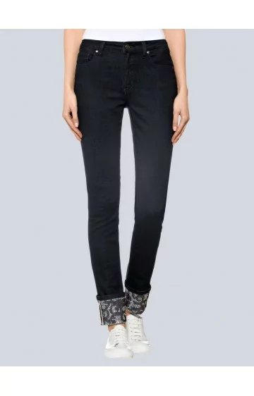 Tumši zili ALBA MODA džinsi