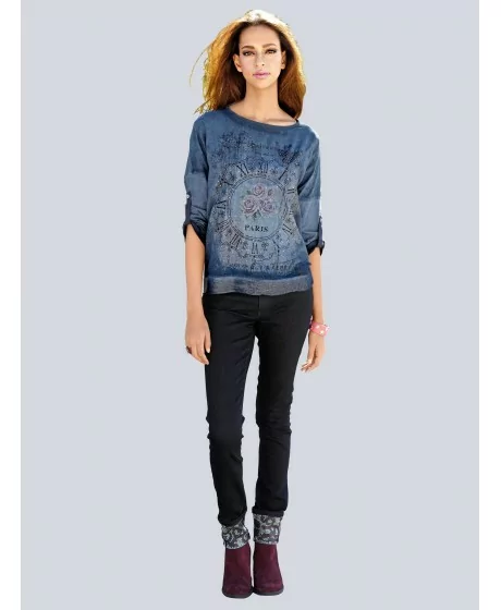 Tumši zili ALBA MODA džinsi