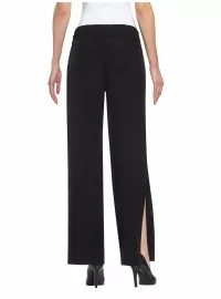 Garas, elegantas ALBA MODA bikses ar lieliem šķēlumiem