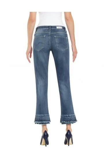 7/8 garuma tievas formas džinsi ALBA MODA