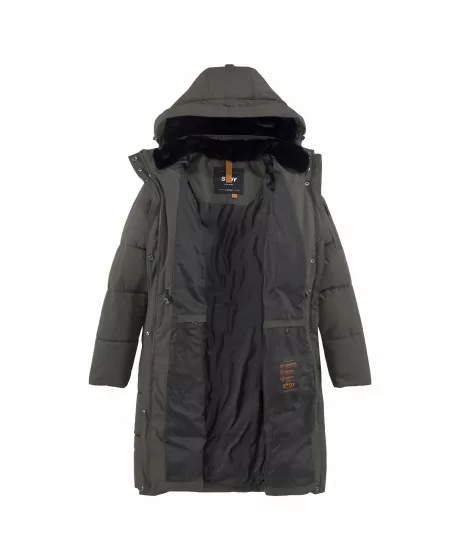 STOY vējdrošs un ūdensnecaurlaidīgs stepēts mētelis - 5