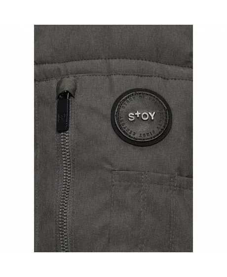 STOY vējdrošs un ūdensnecaurlaidīgs stepēts mētelis - 4