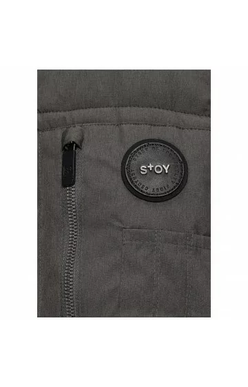 STOY vējdrošs un ūdensnecaurlaidīgs stepēts mētelis - 4