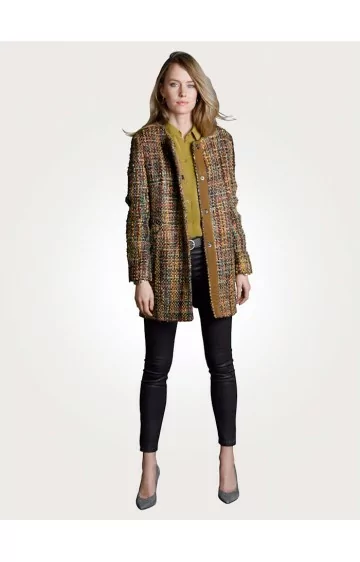 Klasiskais īsais mētelis MONA - 6