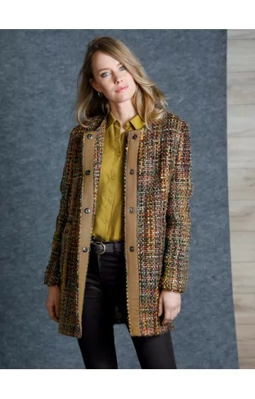 Klasiskais īsais mētelis MONA - 2