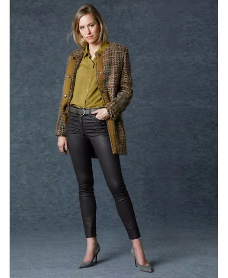 Klasiskais īsais mētelis MONA - 5