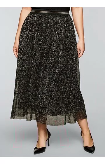 Svārki no kolekcijas Sheego by Miyabi Kawai