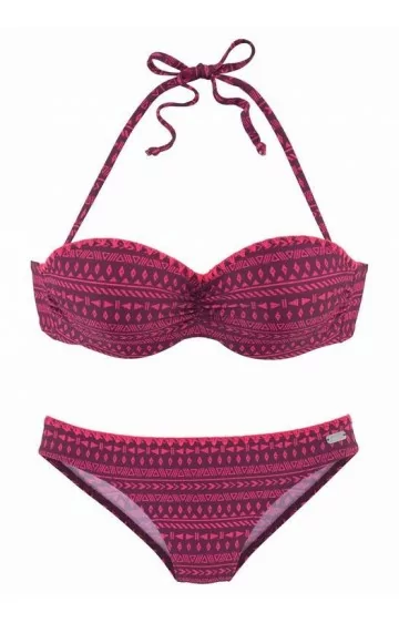 Buffalo bandeau bikini peldkostīms