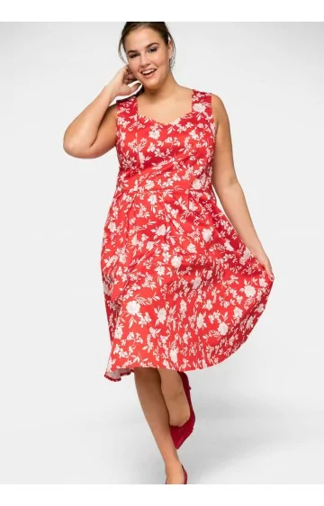 Sheego by Joe Browns kleita bez piedurknēm