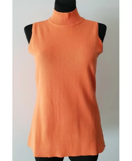 Kokvilnas blūze bez piedurknēm