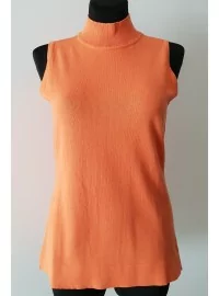 Kokvilnas blūze bez piedurknēm