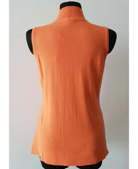 Kokvilnas blūze bez piedurknēm