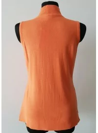 Kokvilnas blūze bez piedurknēm