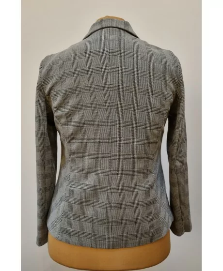 AMY VERMONT rūtaina adīta jaka