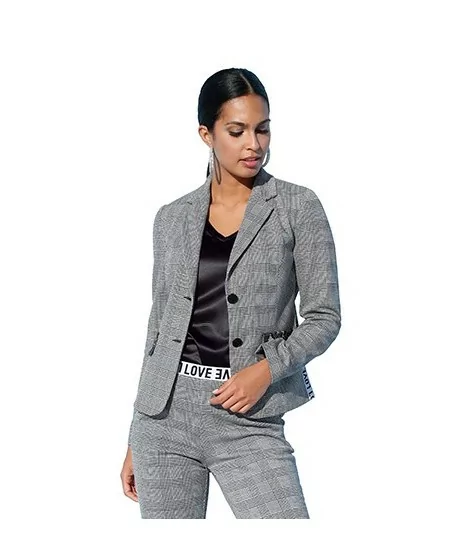 AMY VERMONT rūtaina adīta jaka