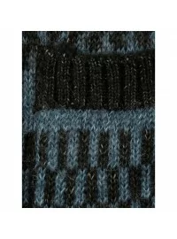 MONA žakarda adīts kardigāns ar kapuci un kabatām