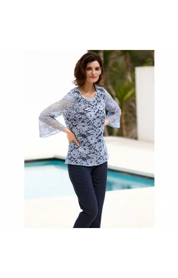 MONA mežģīņu blūze