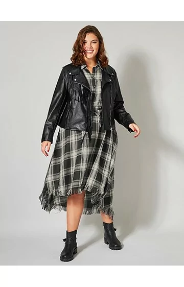 Angel of Style by Happy Size eko-ādas jaka