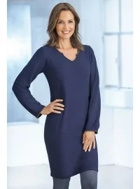 BLUE SEVEN trikotāžas kokvilnas kleita BLUE SEVEN trikotāžas kokvilnas kleita