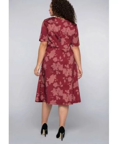 Sheego kokvilnas kleita ar ķermeni formējošu apakšveļu