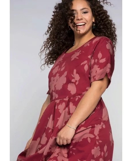 Sheego kokvilnas kleita ar ķermeni formējošu apakšveļu