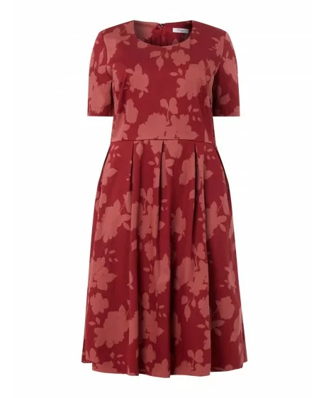 Sheego kokvilnas kleita ar ķermeni formējošu apakšveļu