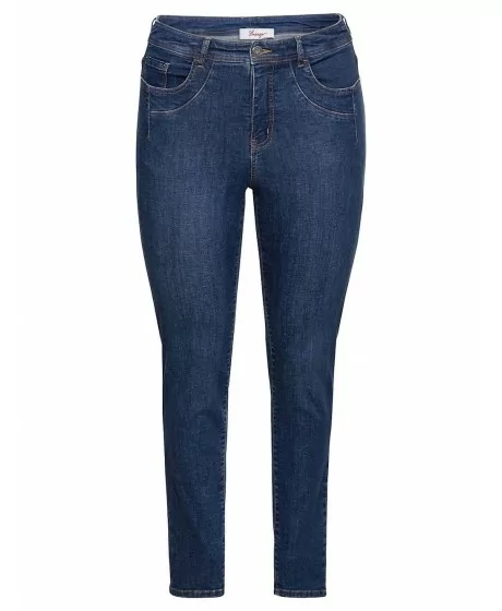 Stilīgi šaura piegriezuma džinsi Sheego