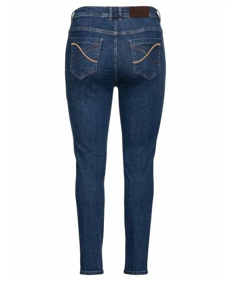 Stilīgi šaura piegriezuma džinsi Sheego