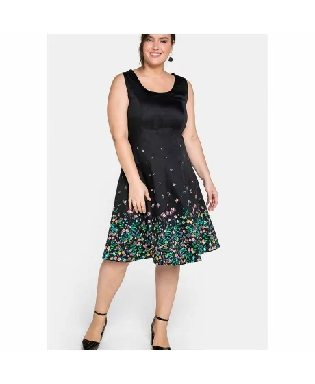 Sheego kokvilnas kleita bez piedurknēm