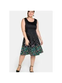 Sheego kokvilnas kleita bez piedurknēm