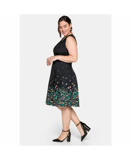 Sheego kokvilnas kleita bez piedurknēm