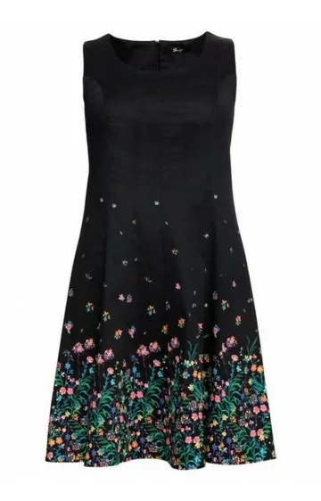 Sheego kokvilnas kleita bez piedurknēm