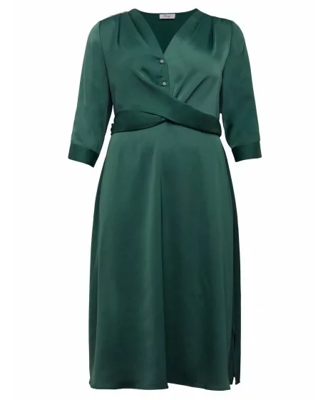 Eleganta Sheego satīna kleita Sheego - 5