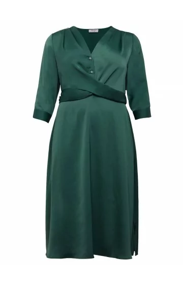 Eleganta Sheego satīna kleita Sheego - 5