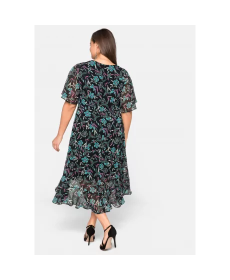 Viegla Sheego šifona kleita ar oderi