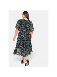 Viegla Sheego šifona kleita ar oderi