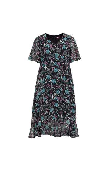 Viegla Sheego šifona kleita ar oderi