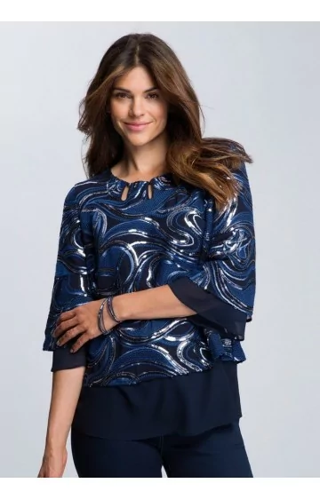 Eleganti sievišķīga Select By Hermann Lange blūze