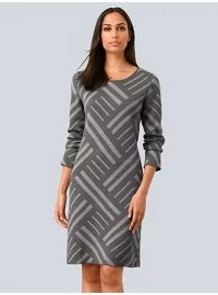 Alba Moda īsa adīta kleita (piegriezums)