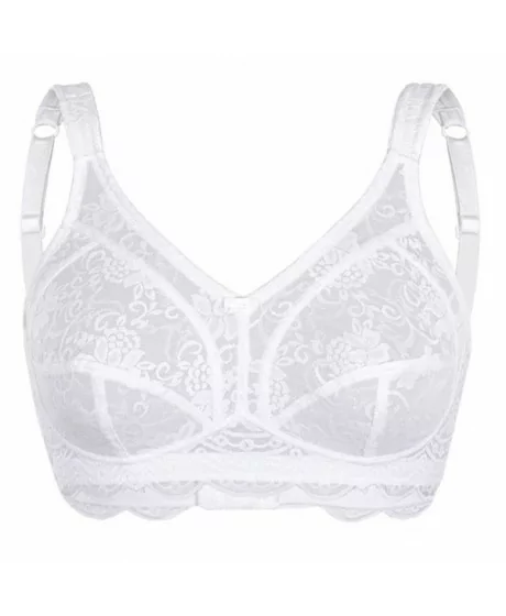 Sassa mode krūšturis ar mīkstām necaurspīdīgām mežģīnēm