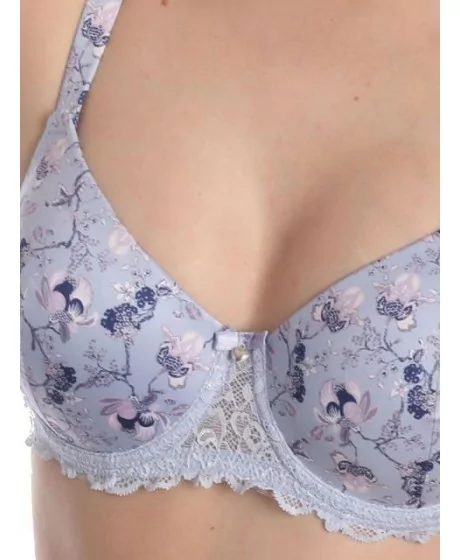 Sassa mode krūšturis ar ziedu rakstu