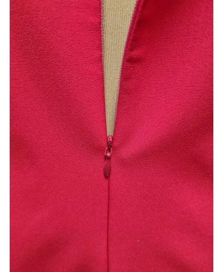 Elastīga, klasiska MIAMODA kleita ar oderi