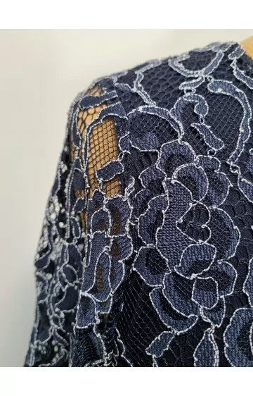 Eleganta MONA mežģīņu kleita ar oderējumu