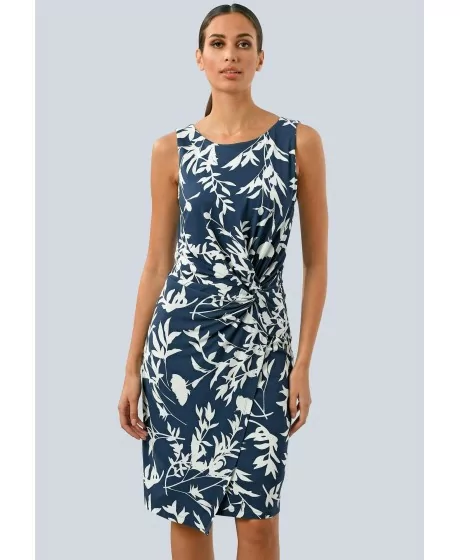 Alba Moda trikotāžas kleita ar oderējumu