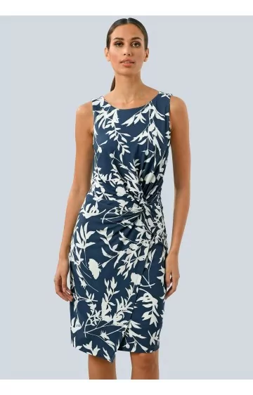 Alba Moda trikotāžas kleita ar oderējumu