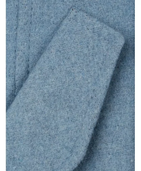 Vilnas mētelis ar kapuci MONA - 4